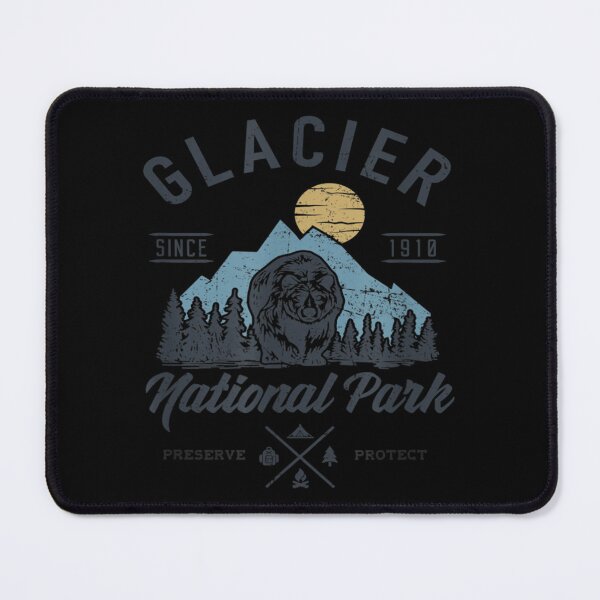 Item preview, Glacier National Park novlelty Road trip Montana designed and sold by NileTeez.