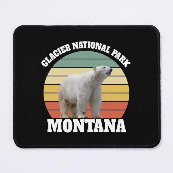 Item preview, Glacier National Park Polar Bear Animal Tshirt   designed and sold by NileTeez.