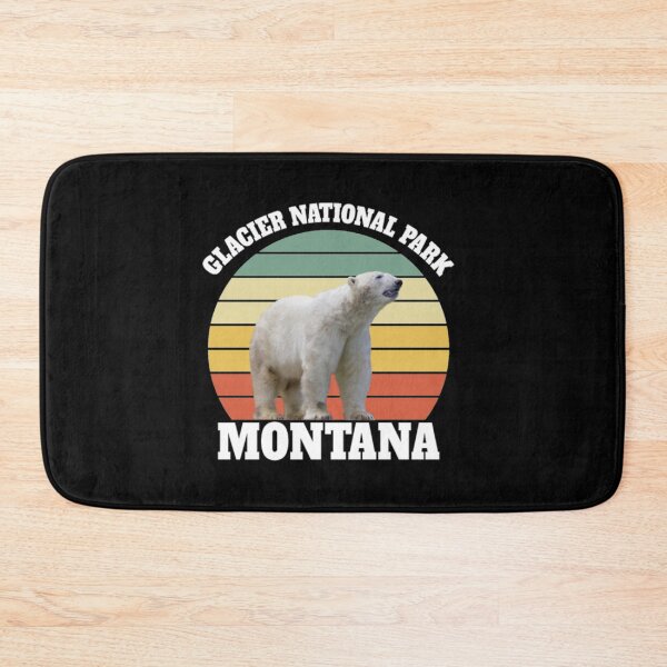 Item preview, Glacier National Park Polar Bear Animal Tshirt   designed and sold by NileTeez.