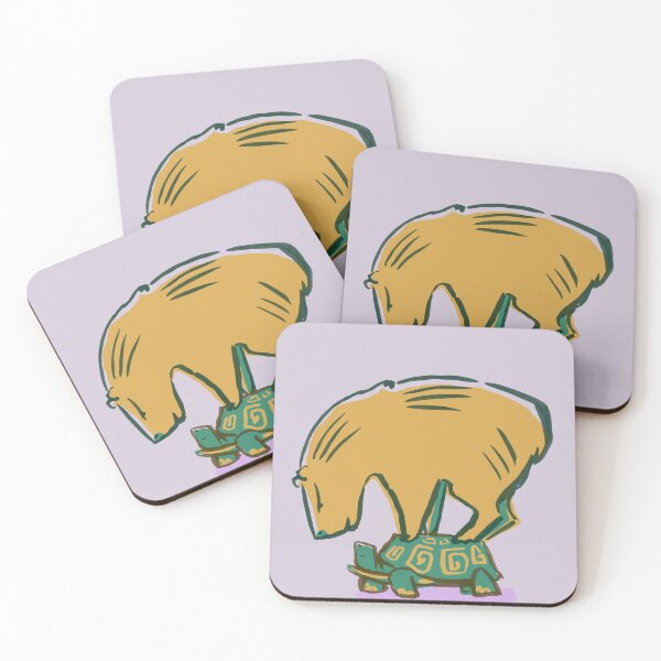 Item preview, capybara on a tortoise designed and sold by Louise Hubbard.