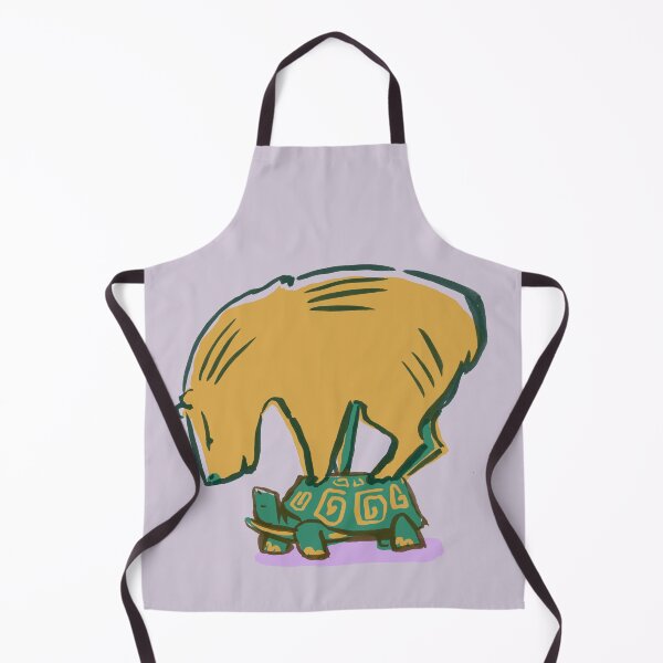 Item preview, capybara on a tortoise designed and sold by Louise Hubbard.