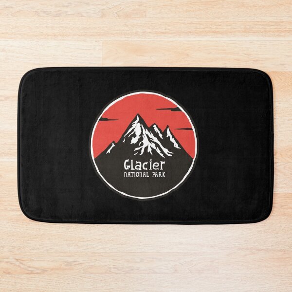 Item preview, glacier national park sign   designed and sold by NileTeez.