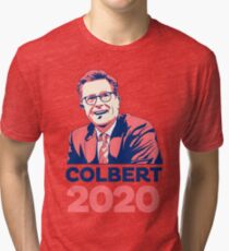 Steven Colbert for president Tri-blend T-Shirt