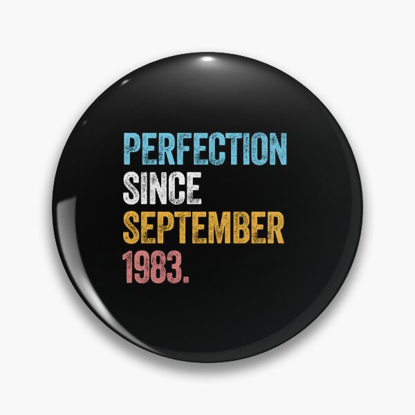 Item preview, PERFECTION SINCE SEPTEMBER 1983 40 Years Old Birthday Gift  designed and sold by w1ckerman.