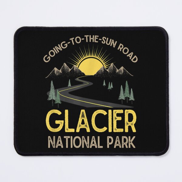 Item preview, Going-To-The-Sun Road Glacier National Park Retro Montana   designed and sold by NileTeez.