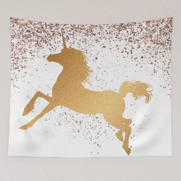 Item preview, Cute and sparkly magical golden unicorn gift ideas for unicorn art lovers, adults, kids designed and sold by haRexia.