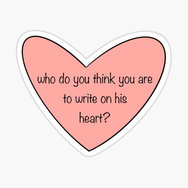 "Permanent Marker Taylor Swift lyric" Sticker for Sale by maddycalvo