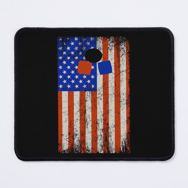 Item preview, American Flag Cornhole Bean Bag Toss Lawn Game designed and sold by TastefulTees.