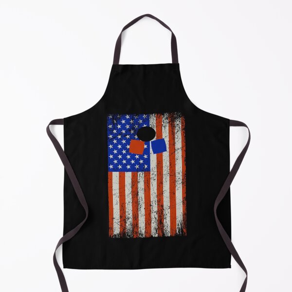 Item preview, American Flag Cornhole Bean Bag Toss Lawn Game designed and sold by TastefulTees.