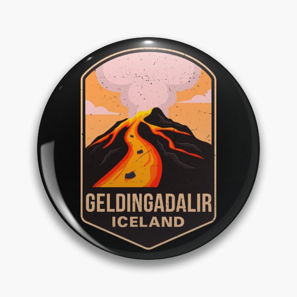 Item preview, Geldingadalir Fagradalsfjall Iceland Volcano designed and sold by MagicBoutique.
