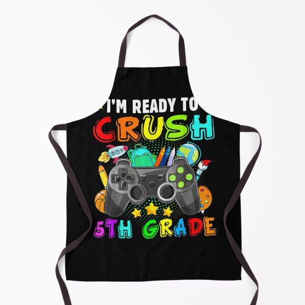 Item preview, I'm Ready To Crush 5th Grade Back To School Gamer Boys  designed and sold by vergiebee.