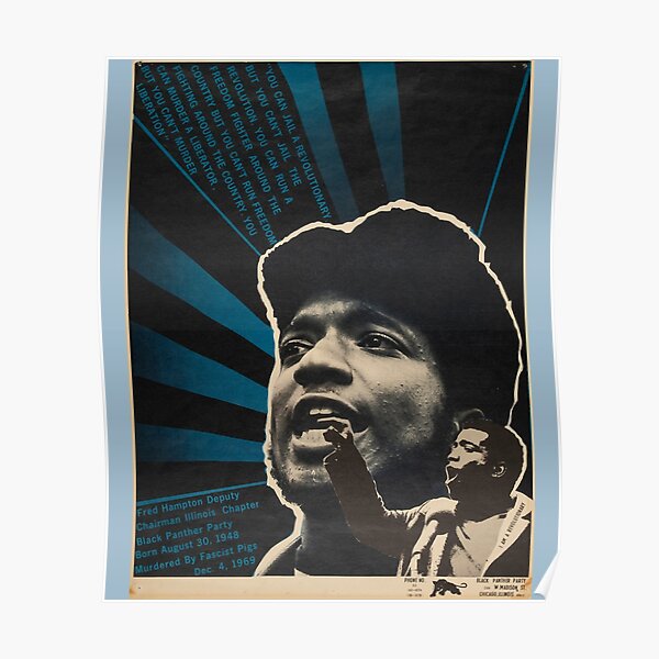 "Outstanding Women Position Building Fred Hampton - Vintage Black ...