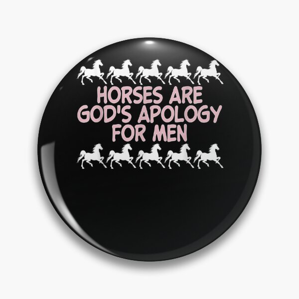 Item preview, Horses Are God's Apology For Men Apparel  designed and sold by vergiebee.