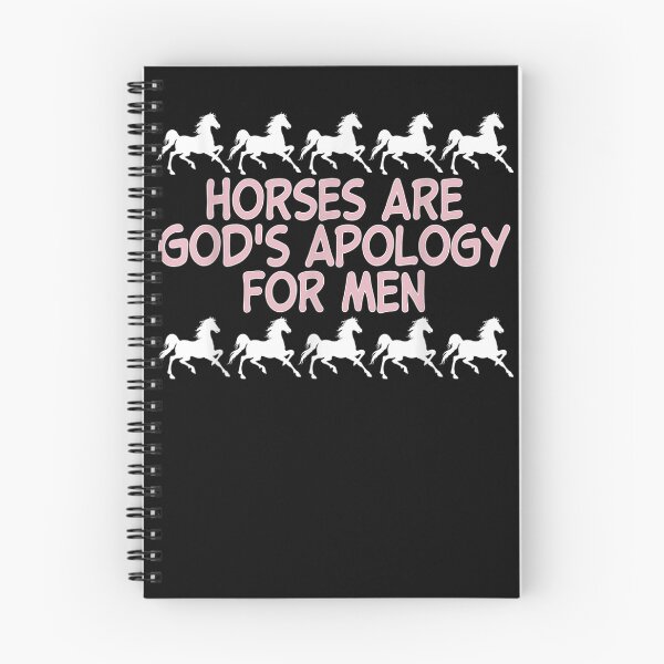Item preview, Horses Are God's Apology For Men Apparel  designed and sold by vergiebee.