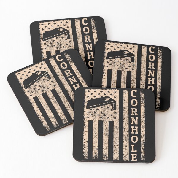Item preview, American Flag Cornhole Bean Bag Toss Lawn Vintage designed and sold by TastefulTees.