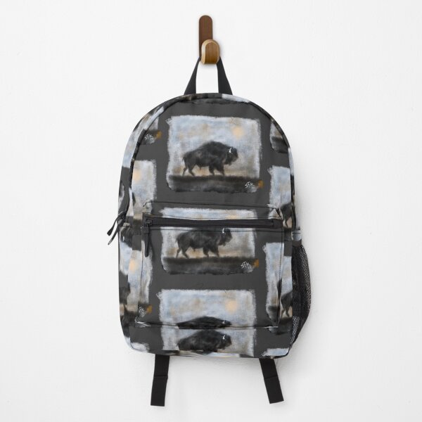 Item preview, Cool Bison Buffalo | Animal Art Print Painting Artwork designed and sold by SFK-workshop.