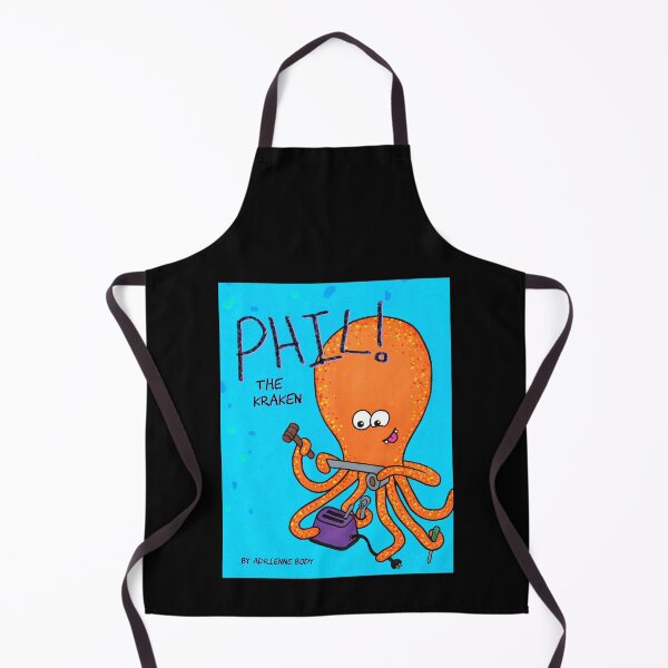 Item preview, Cover Art - Phil The Kraken designed and sold by Adrienne Body.