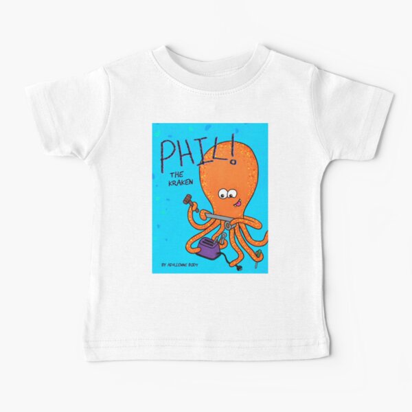 Item preview, Cover Art - Phil The Kraken designed and sold by Adrienne Body.