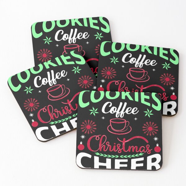 Item preview, Cookies Coffee christmas cheer designed and sold by Puppy Paws.