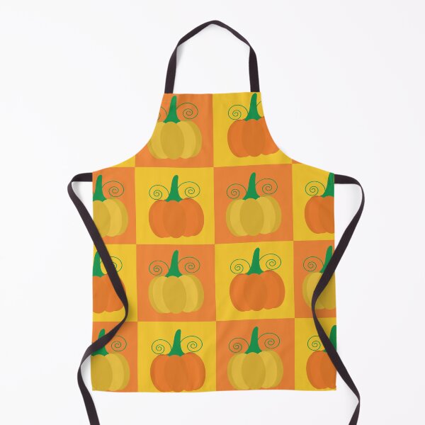 Item preview, Checkered Orange and Yellow Pumpkin pattern designed and sold by Yasminepatterns .
