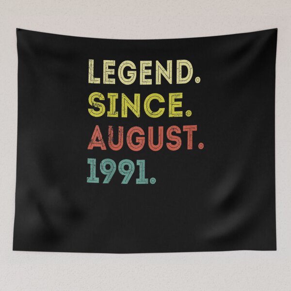 Item preview, 31 Years Old Gifts Legend Since August 1991st Birthday  designed and sold by vergiebee.
