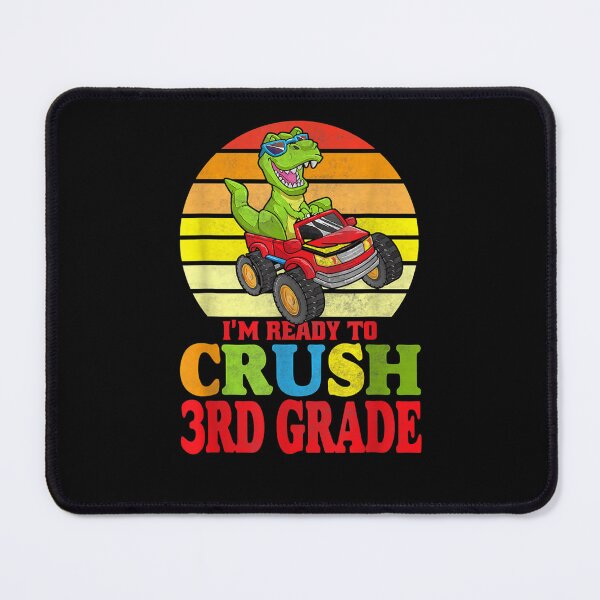 Item preview, I'm Ready To Crush 3rd Grade Dinosaur Back To School Retro  designed and sold by vergiebee.