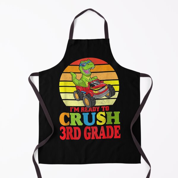 Item preview, I'm Ready To Crush 3rd Grade Dinosaur Back To School Retro designed and sold by vergiebee.
