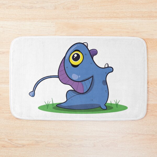 Item preview, The Sea Beast - Cute Blue Monster designed and sold by Necronder.
