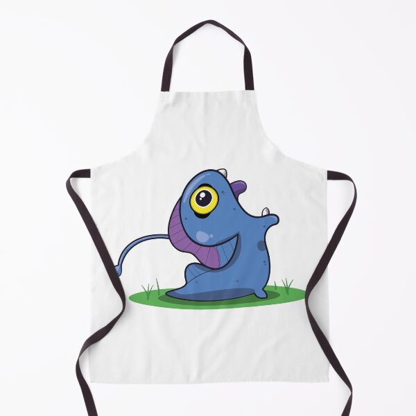 Item preview, The Sea Beast - Cute Blue Monster designed and sold by Necronder.