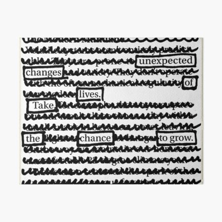 Grab & Go Craft Kits for Teens: Blackout Poetry