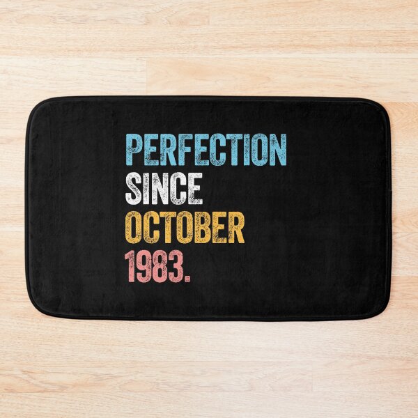 Item preview, PERFECTION SINCE OCTOBER 1983 40 Years Old Birthday Gift  designed and sold by w1ckerman.
