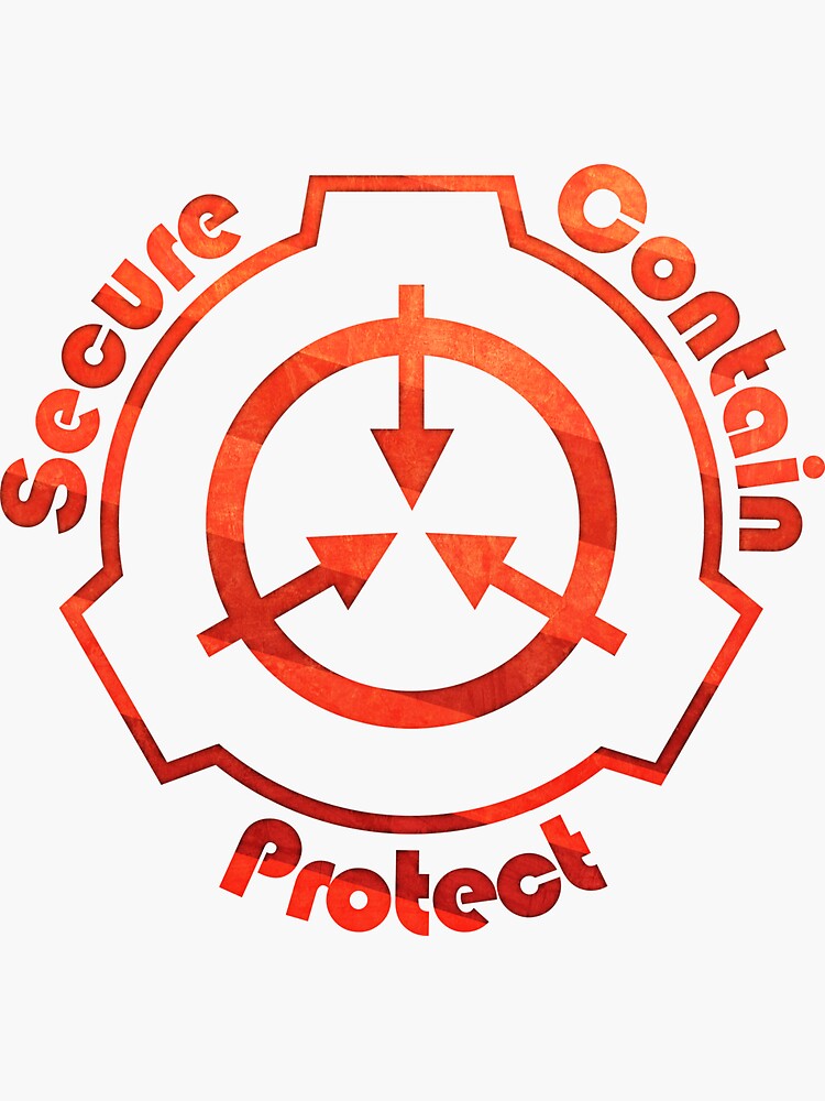 SCP Foundation Logo Die Cut Decal Sticker