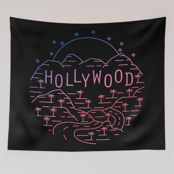 Item preview, Hollywood at Night - Los Angeles, California designed and sold by AlexGDavis.