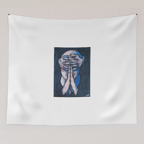 Item preview, praying figure designed and sold by crowleyronan123.
