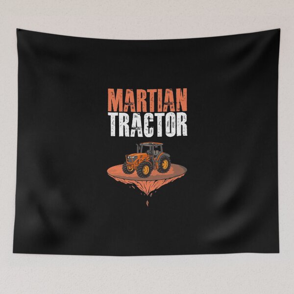 Item preview, Funny Tractor On Mars Surface For A Tractors Fan Space Lover designed and sold by Nessshirts.