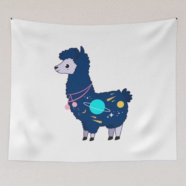 Item preview, Kawaii Galaxy Alpaca designed and sold by istoriadesign.