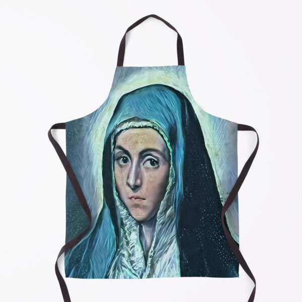 Item preview, Virgin Mary - El Greco (in a green light) designed and sold by NineVi.