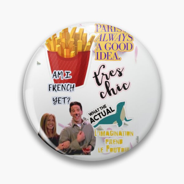 Item preview, Ross and Rachael go to Paris designed and sold by TutuTees.