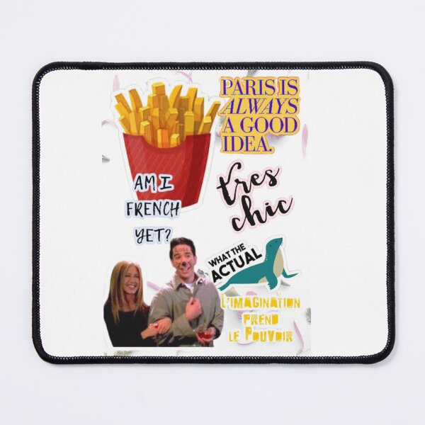 Item preview, Ross and Rachael go to Paris designed and sold by TutuTees.