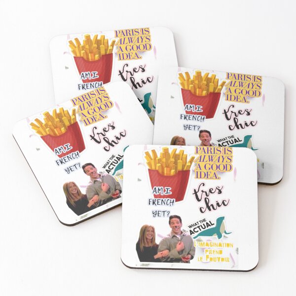 Item preview, Ross and Rachael go to Paris designed and sold by TutuTees.