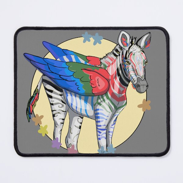 Item preview, Zebra Pegasus designed and sold by Werewolf1343.