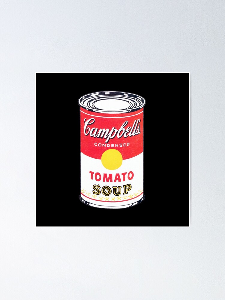 "Andy Warhol Campbell Tomato Soup" Poster for Sale by OverlandFAST
