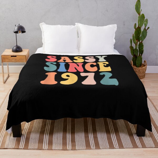 Item preview, Groovy Sassy Since 1972 Novelty 1972 Women Birthday Party designed and sold by vergiebee.