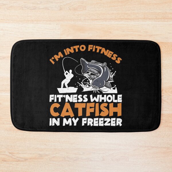 Item preview, I'm Into Fitness Funny Fishing Humor For Bottom Fish Anglers designed and sold by StrongShirts.