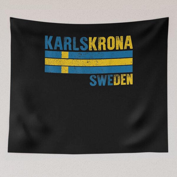 Item preview, Karlskrona Sweden Flag Swedish Mens Womens Kids  designed and sold by vergiebee.