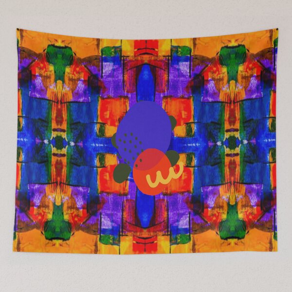 Item preview, Art Colorful Explotion, Abstraction, bold colorful abstract playful design inspired by nature designed and sold by Adri Barnard.