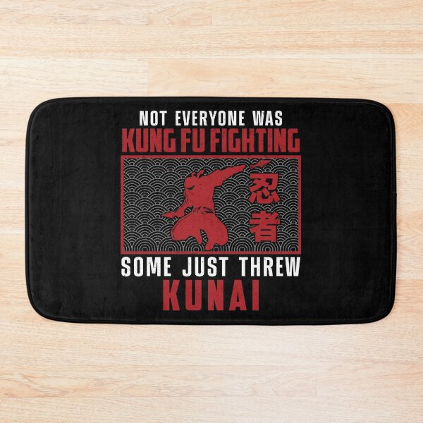 Item preview, Not Everyone Was Kung Fu Fighting Knife Kunai Throwing designed and sold by StrongShirts.