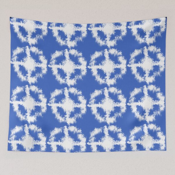 Item preview, Indigo Shibori tie dye Pattern  designed and sold by Tamas Das.