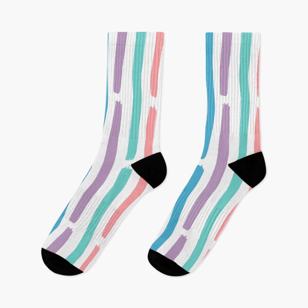 Item preview, Hand drawn pattern in pastel colors designed and sold by zuperelectracat.