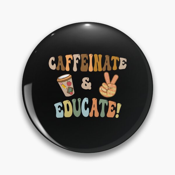 Artikelvorschau, Bildungslehrer Coffeinate & Educate entworfen und verkauft von Cute & Sassy Custom Gifting Boutiques.